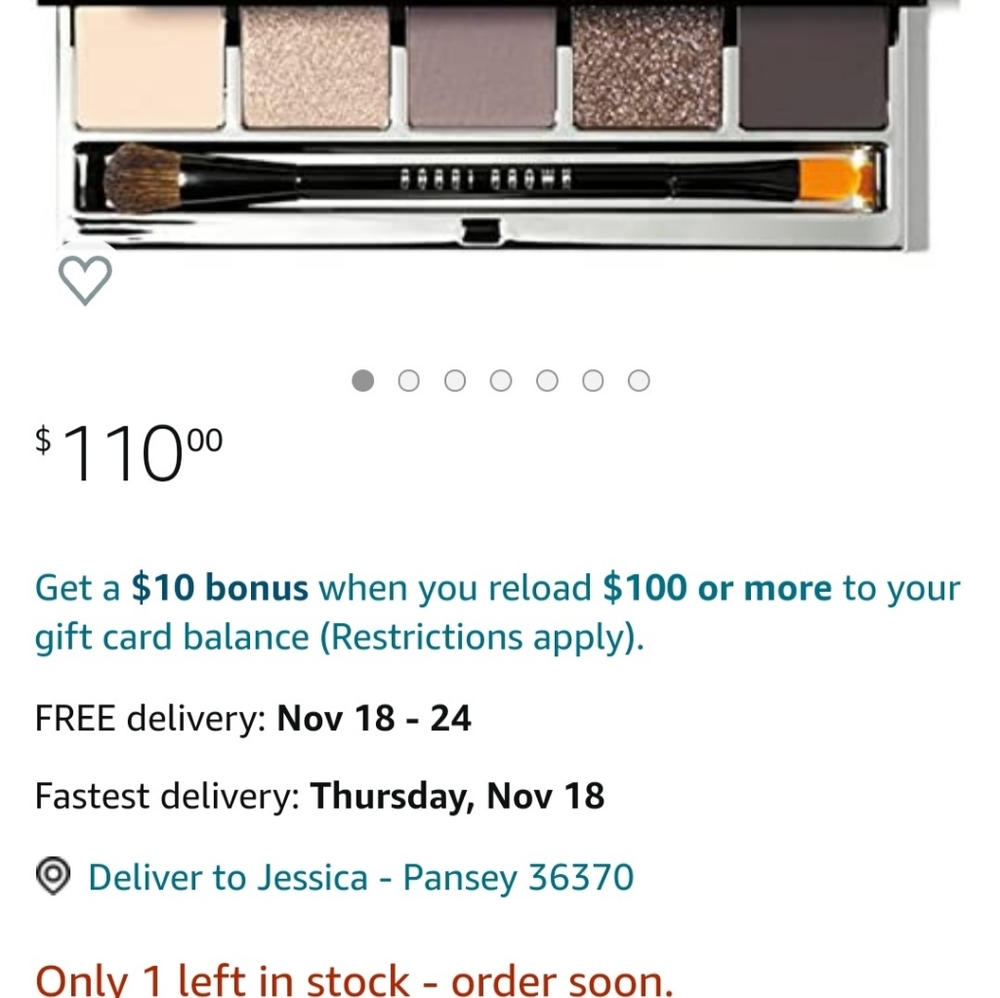 Bobbi Brown Greystone eyeshadow pallete